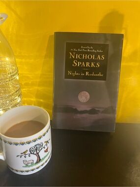 Nicholas Sparks "Nights in Rodanthe" Hardcover - Black Cover